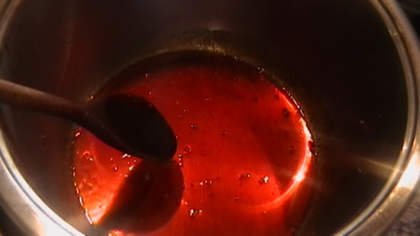 Pečená kačica plnená jablkom & červená kapusta na karameli (fotorecept) - obrázok 4