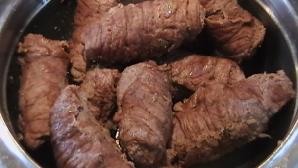 Španielske vtáčky bez údenín (fotorecept) - obrázok 9