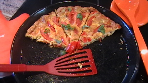 Nedeľná vaječno - zeleninová raňajková torta (fotorecept) - obrázok 4