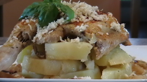 Chrenovo-jablkové kura a hrozienková ryža v batôžku (fotorecept) - obrázok 8