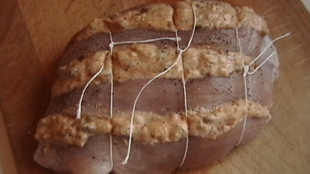 Lahodný morčací hrebeň so šampiňónovou plnkou a suflé (fotorecept) - obrázok 4