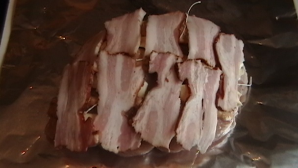 Lahodný morčací hrebeň so šampiňónovou plnkou a suflé (fotorecept) - obrázok 6