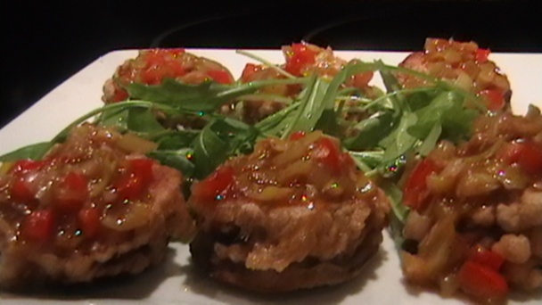 Pikantné tortičky z baklažánu (fotorecept) - obrázok 10