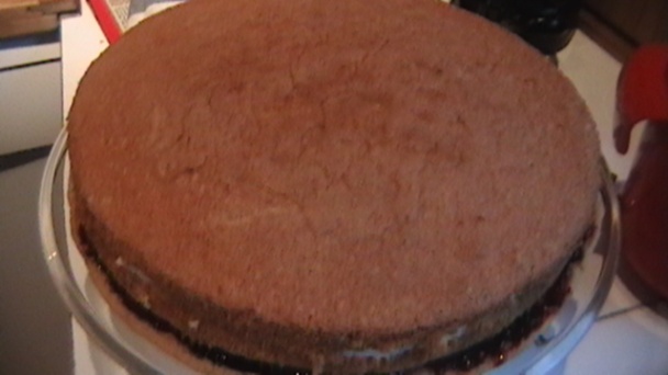 Zázvorová torta s mandľovým krémom (fotorecept) - obrázok 9