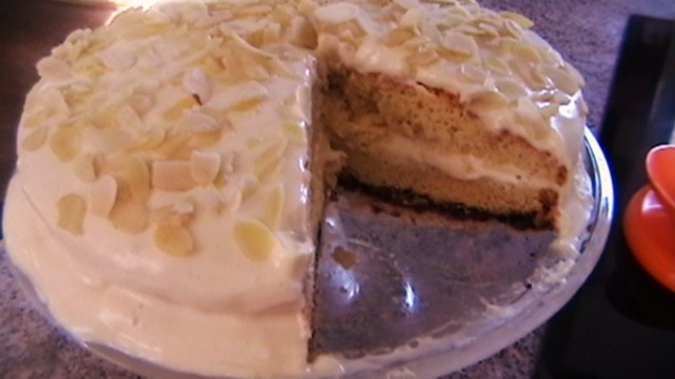 Zázvorová torta s mandľovým krémom (fotorecept) - obrázok 10