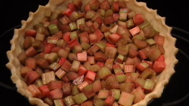 Rebarborovo- tvarohový koláč (fotorecept) - obrázok 6