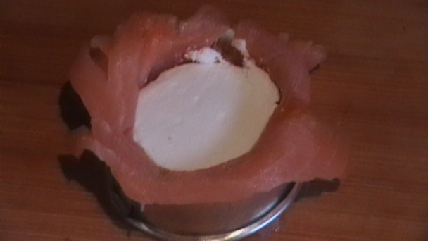 Lososové tortičky plnené kozím syrom (fotorecept) - obrázok 2