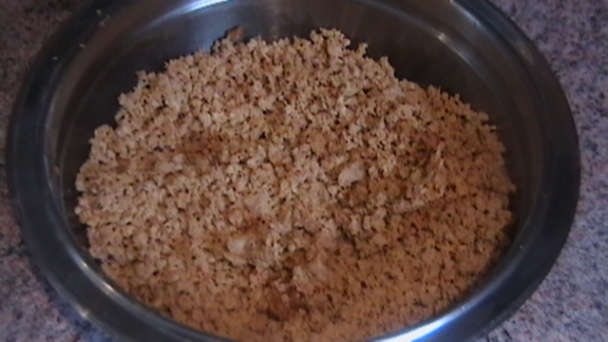 Košíčky zo štrúdľového cesta s kuracím mäsom a kozím syrom (fotorecept) - obrázok 3