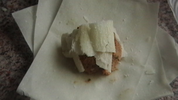 Košíčky zo štrúdľového cesta s kuracím mäsom a kozím syrom (fotorecept) - obrázok 8