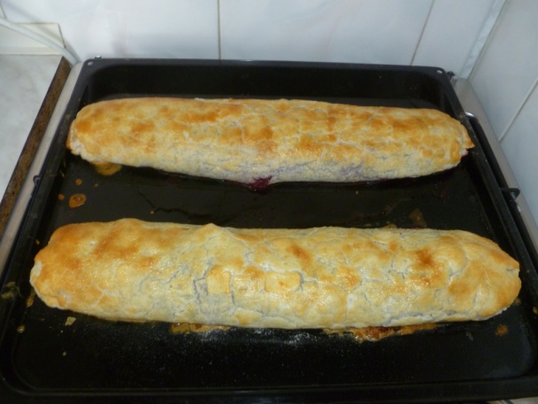 Lístková ovocná štrúdľa - obrázok 4