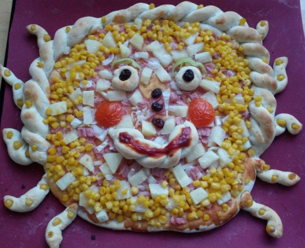 Pizza - slniečko - obrázok 2