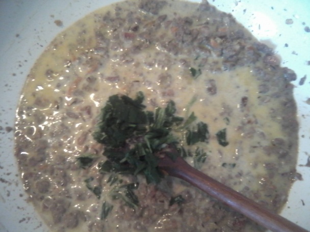 Penne s omáčkou z kuracej pečienky (fotorecept) - obrázok 9