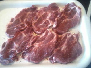 Krkovička s cibuľovou omáčkou a pistom (fotorecept) - obrázok 1