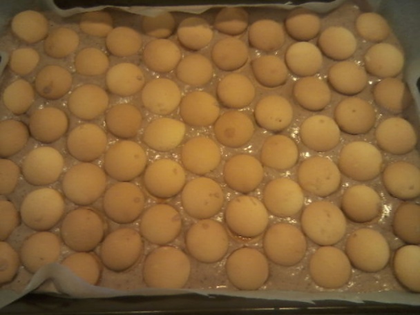 Piškótovo-piškótový koláč (fotorecept) - obrázok 3