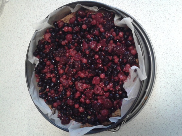 Cheesecake s lesným ovocím (fotorecept) - obrázok 4