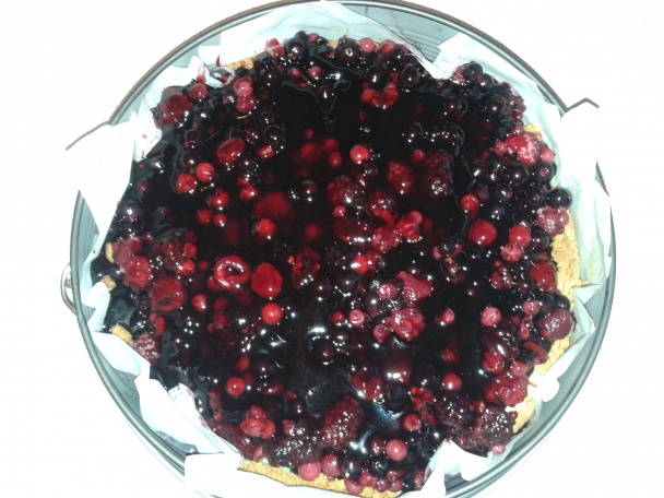 Cheesecake s lesným ovocím (fotorecept) - obrázok 5