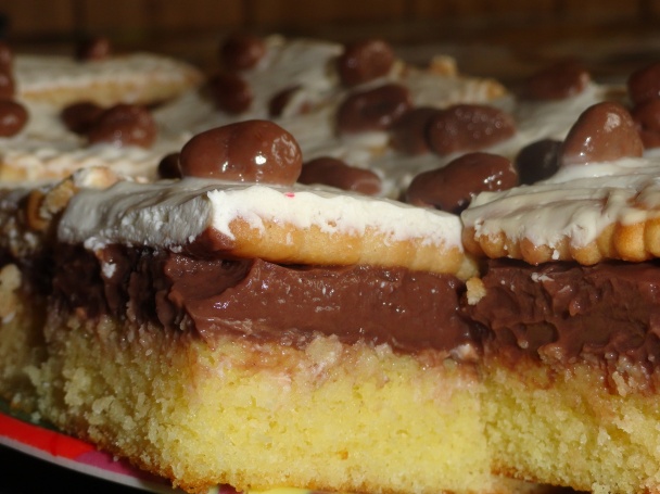 Koláč s keksami (fotorecept) - obrázok 6