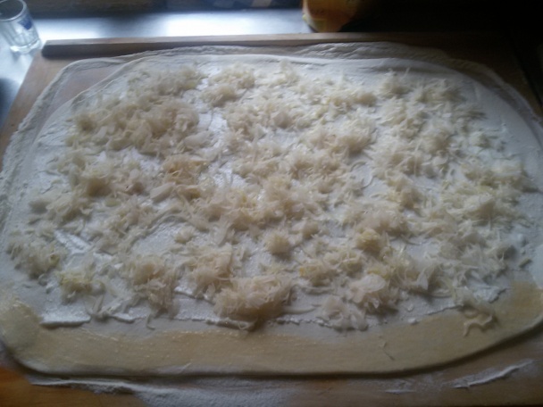 Laznícky slaný koláč (fotorecept) - obrázok 3