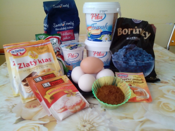 Tvarohová torta s čučoriedkami bez múky (fotorecept) - obrázok 1