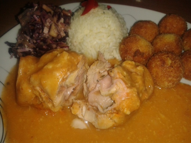 Vykostené plnené stehná s ryžou a kroketami (fotorecept) - obrázok 17