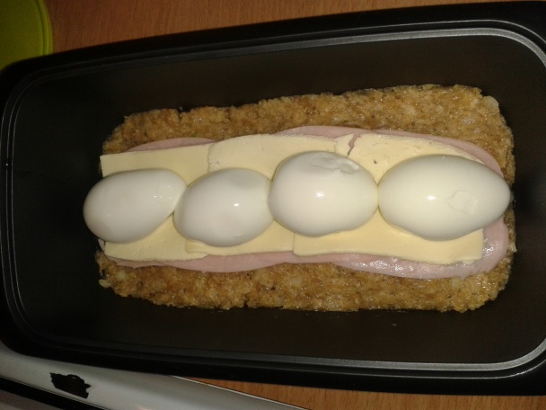 Plnená kuracia fašírka (fotorecept) - obrázok 4