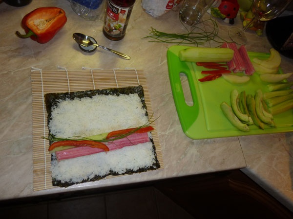 Silvestrovské sushi - obrázok 3