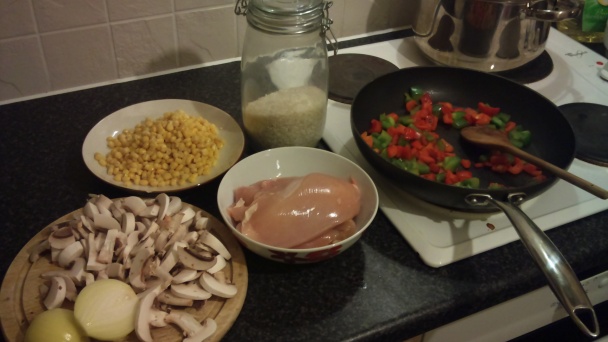 Panvicove kuracie rizoto (fotorecept) - obrázok 1