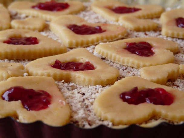 Maslový koláč s ríbezľovým džemom (fotorecept) - obrázok 6