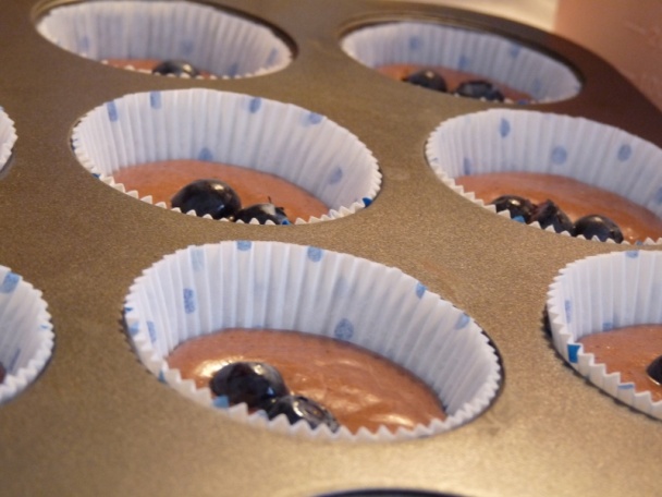 Ovocné muffiny s tvarohom (fotorecept) - obrázok 3