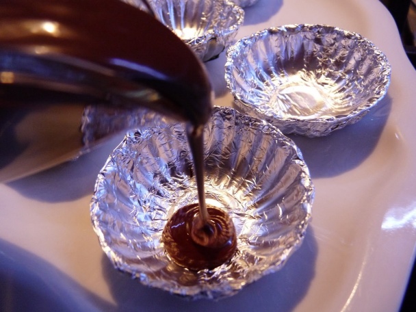 Čokoládové nepečené košíčky (fotorecept) - obrázok 4