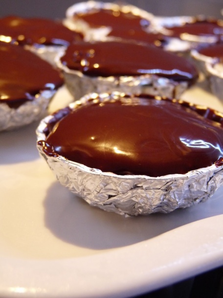 Čokoládové nepečené košíčky (fotorecept) - obrázok 7