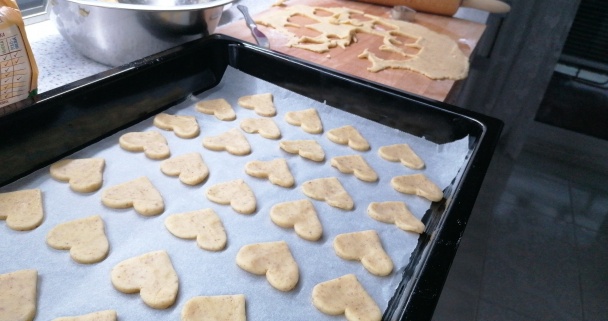 Orechové srdiečka - obrázok 2