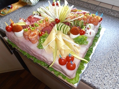 Moja prvá slaná torta  - obrázok 2