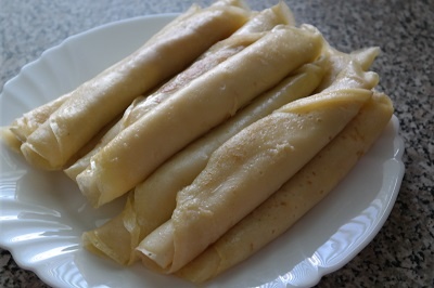 Zapekané slané palacinky (fotorecept) - obrázok 3