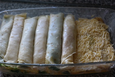 Zapekané slané palacinky (fotorecept) - obrázok 7