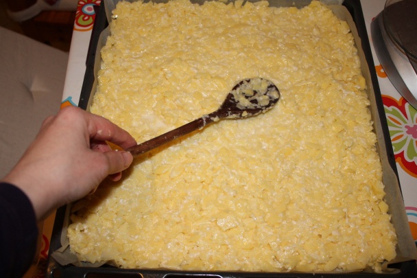 Kljukuša (Kľukuša) - jednoduchý zemiakový koláč (fotorecept) - obrázok 6