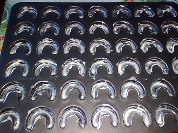 Kokosové rohlíčky (fotorecept) - obrázok 2