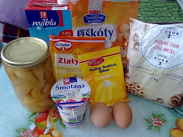 Broskyňová nepečená torta (fotorecept) - obrázok 1