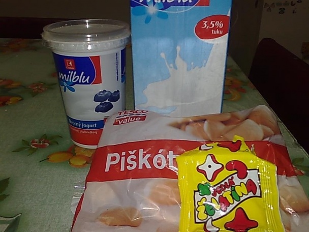 Jogurtová ruža čučoriedková (fotorecept) - obrázok 1