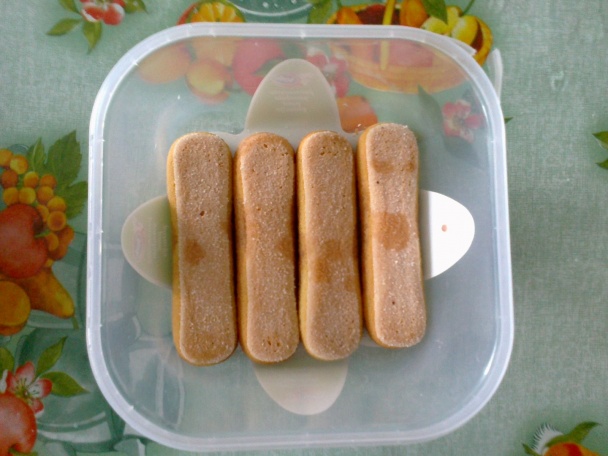 Čokomisu s broskyňami (fotorecept) - obrázok 3