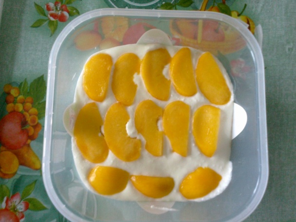 Čokomisu s broskyňami (fotorecept) - obrázok 5