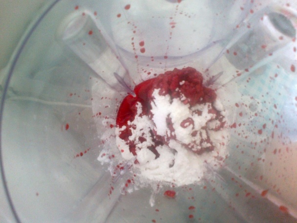 Malinová tvarohová zvírená torta (fotorecept) - obrázok 3