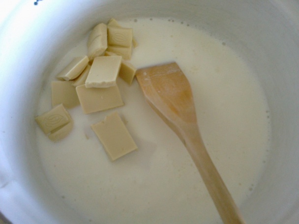 Domáca zmrzlina s bielou čokoládou a višňami (fotorecept) - obrázok 3