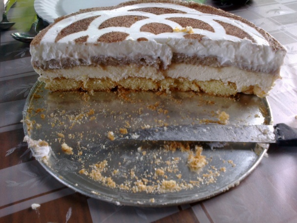 Gaštanovo tvarohová torta (fotorecept) - obrázok 6