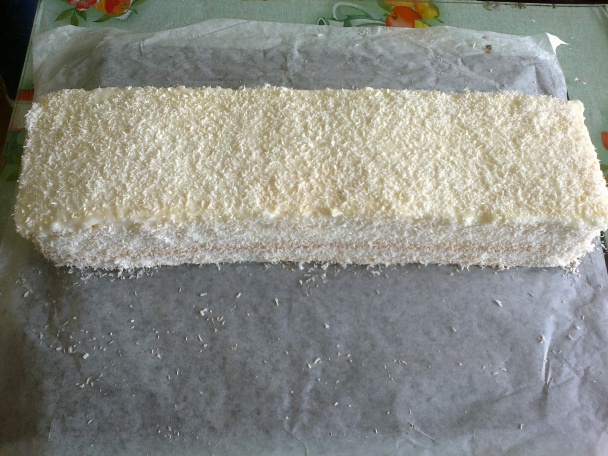 Kokosové rezy (fotorecept) - obrázok 9