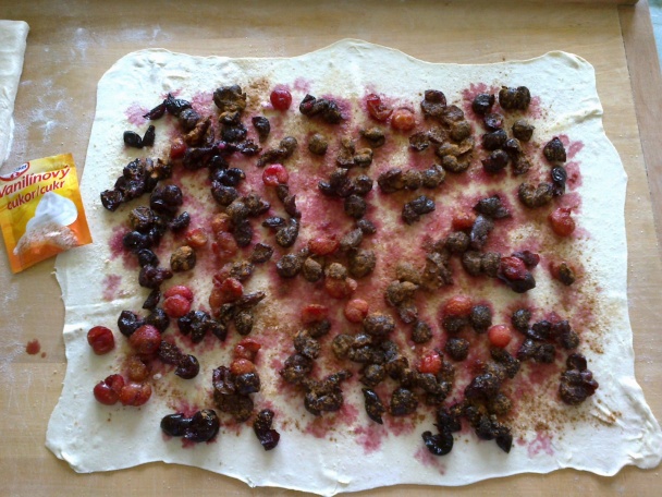 Čerešňová a tvarohová štrúdľa (fotorecept)  - obrázok 2