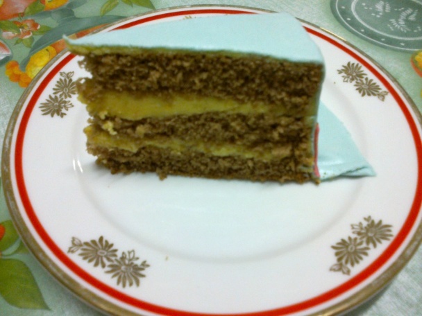 Torta klobúk s mango krémom (fotorecept) - obrázok 9