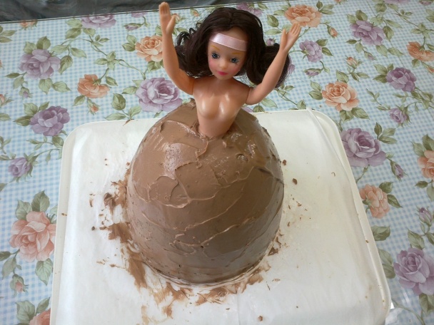 Barbie torta (fotorecept)  - obrázok 10