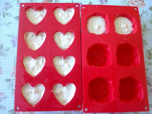 Srdiečkové mini tortičky (fotorecept) - obrázok 4