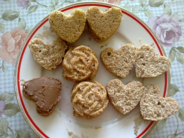 Srdiečkové mini tortičky (fotorecept) - obrázok 5